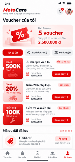App ô tô / Xe máy